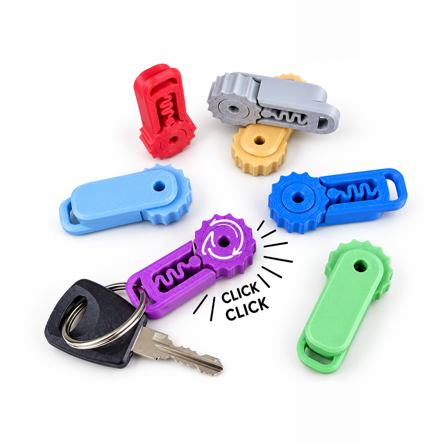 Orbit Clicker — 3D printed, Clickers